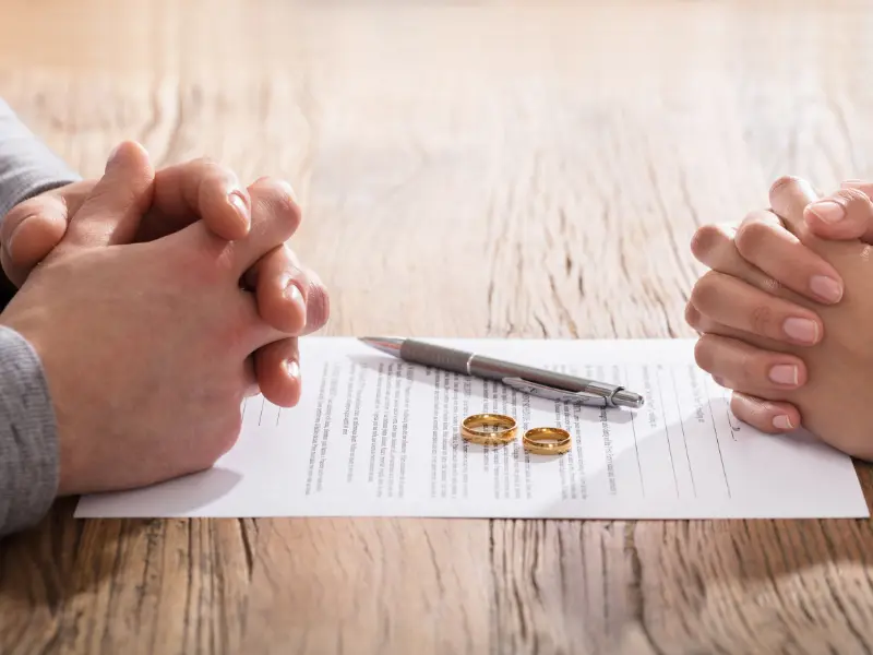 pasos financieros para un divorcio